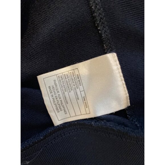 NIKE MEN'S RETRO Y2K NAVY BLUE JERSEY TRACK JACKET SZ XXL - Picture 6 of 7
